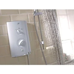 Mira - Sport 9.8kw Thermostatic Electric Shower - White & Chrome -Home Bathroom 1.1746.005 d2