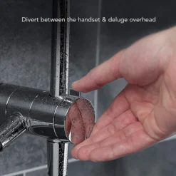 Mira Jump Dual 10.8 KW Electric Shower - White -Home Bathroom 1.1788.576 d3