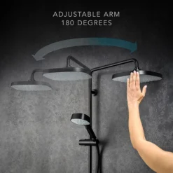 Mira Opero Dual Matt Black Thermostatic Mixer Shower 13 Mira Opero Dual Matt Black Thermostatic Mixer Shower -Home Bathroom 1.1944.004 d4