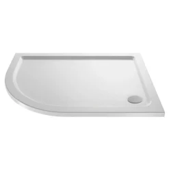 Pacific LH Offset Quadrant Shower Enclosure Inc. Tray -Home Bathroom 1200x900mmpacificoffsetquadrantshowerenclosurewithshowertrayandwastelefthandoptiond1