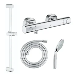 Grohe G800 Thermostatic Low Pressure Euphoria Shower Set 8 Grohe G800 Thermostatic Low Pressure Euphoria Shower Set -Home Bathroom 120139 d2