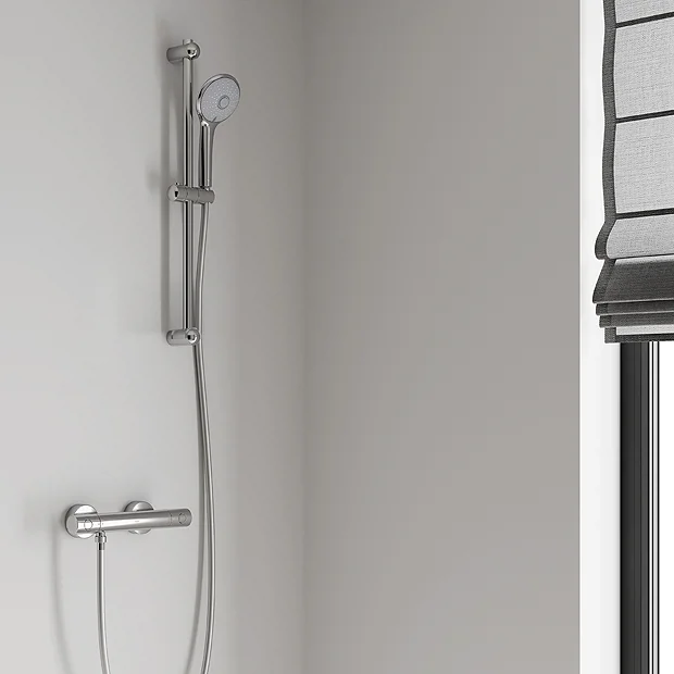 Grohe G800 Thermostatic Low Pressure Euphoria Shower Set 3 Grohe G800 Thermostatic Low Pressure Euphoria Shower Set