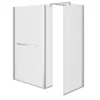 Matrix 1400 X 800mm Ultimate Walk In Enclosure + Side Panel Only 10mm (No Tray) -Home Bathroom 14x8wkab nd1