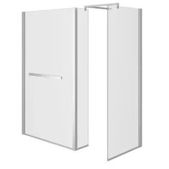 Matrix 1400 X 800mm Ultimate Walk In Enclosure + Side Panel Only 10mm (No Tray)