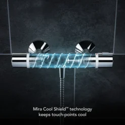 Mira Relate EV Thermostatic Shower Mixer - Chrome -Home Bathroom 2.1878.001 d3nnn