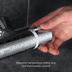 Mira Relate EV Thermostatic Shower Mixer - Chrome -Home Bathroom 2.1878.001 d4nnn