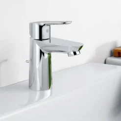 Grohe BauEdge Mono Basin Mixer With Pop-up Waste 8 Grohe BauEdge Mono Basin Mixer With Pop-up Waste -Home Bathroom 23356000 detail1