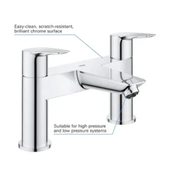 Grohe Start Edge Bath Filler -Home Bathroom 25235001 d1
