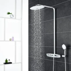 Grohe Rainshower SmartControl 360 DUO Shower System - Moon White 9 Grohe Rainshower SmartControl 360 DUO Shower System - Moon White -Home Bathroom 26250ls0 n l