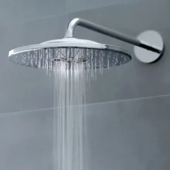 Home Bathroom 11 Grohe Rainshower SmartConnect 310 Shower Head & Arm With Wireless Remote