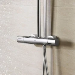 Grohe Rainshower 310 Thermostatic Shower System 12 Grohe Rainshower 310 Thermostatic Shower System -Home Bathroom 27966000 d3