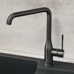 Grohe Essence Kitchen Sink Mixer - Brushed Hard Graphite -Home Bathroom 30269al0 d1