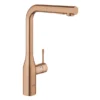 Grohe Essence Rose Gold Kitchen Sink Mixer With Pull Out Spray - Brushed Warm Sunset -Home Bathroom 30270dl0 d1