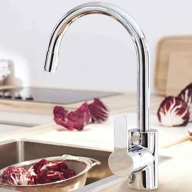 Grohe Eurostyle Cosmopolitan Kitchen Sink Mixer With Pull Out Spray 5 Grohe Eurostyle Cosmopolitan Kitchen Sink Mixer With Pull Out Spray - Image 3