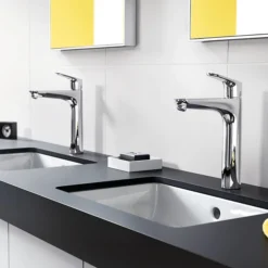 Hansgrohe Focus Single Lever Basin Mixer 190 With Pop-up Waste -Home Bathroom 31608000 d2
