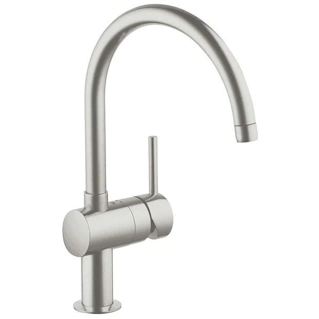 Grohe Minta Kitchen Sink Mixer - SuperSteel 3 Grohe Minta Kitchen Sink Mixer - SuperSteel