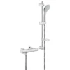 Grohe Grohtherm 1000 Cosmopolitan Thermostatic Shower Mixer And Kit 1 Grohe Grohtherm 1000 Cosmopolitan Thermostatic Shower Mixer And Kit -Home Bathroom 34437000 l