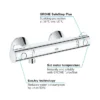 Grohe Grohtherm TMV2 800 Thermostatic Shower Mixer 1 Grohe Grohtherm TMV2 800 Thermostatic Shower Mixer -Home Bathroom 34562000 d3