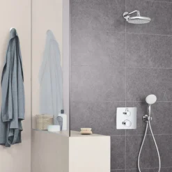 Grohe Grohtherm Perfect Shower Set With Tempesta 210 -Home Bathroom 34729000 d1