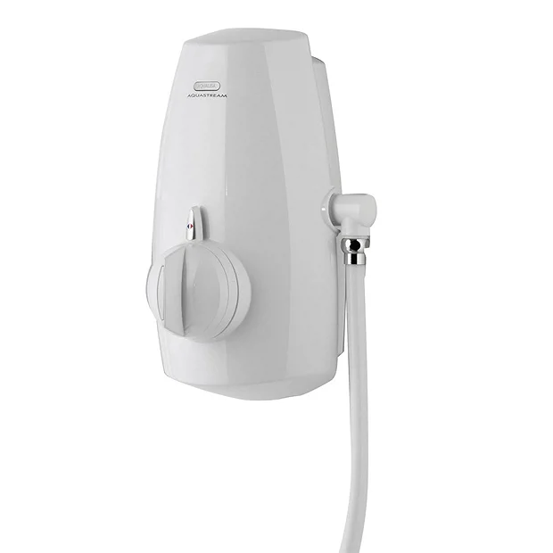 Aqualisa - Aquastream Thermo Power Shower With Adjustable Head - White 5 Aqualisa - Aquastream Thermo Power Shower With Adjustable Head - White - Image 3