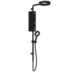 AQUAS Indulge Touch Inline X-Jet 9.5KW Matte Black Electric Shower -Home Bathroom a000395 l