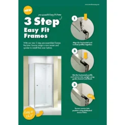 Merlyn Ionic Source 1000 X 800mm 2 Door Offset Quadrant Enclosure -Home Bathroom a1204a0 d1nnnn