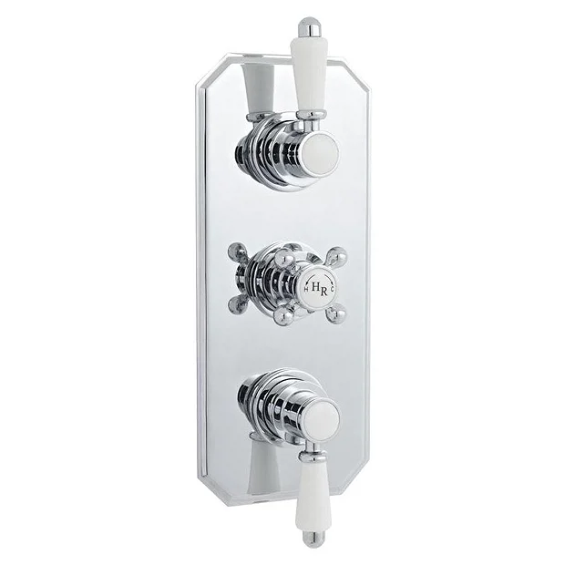 Hudson Reed Traditional Triple Concealed Thermostatic Shower Valve 4 Hudson Reed Traditional Triple Concealed Thermostatic Shower Valve - Image 2