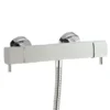 Hudson Reed Quadro Thermostatic Bar Valve With Sheer Slide Rail Kit - Chrome -Home Bathroom a3167a3503d2