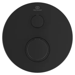 Ideal Standard Silk Black Ceratherm T100 Built-In Thermostatic 1 Outlet Shower Mixer -Home Bathroom a5813xg d1