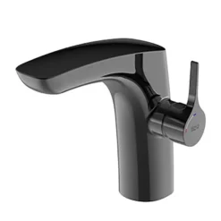 Roca Insignia Cold Start Basin Mixer - Shiny Black