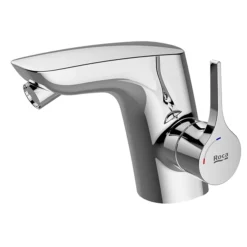 Roca Insignia Cold Start Bidet Mixer With Pop-up Waste - Chrome