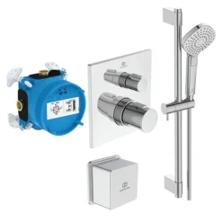 Ideal Standard Ceratherm C100 1 Outlet Shower Pack -Home Bathroom a7599aa d1