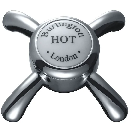 Burlington - Anglesey 3 Tap Hole Basin Mixer With Pop Up Waste 3 Burlington - Anglesey 3 Tap Hole Basin Mixer With Pop Up Waste