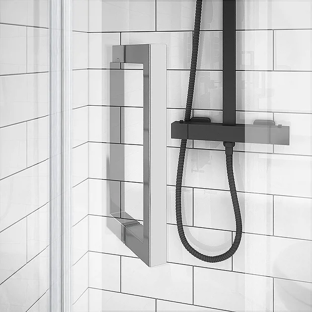 Apollo 1100x1100mm Frameless Pentangle Enclosure (inc. Tray + Waste) 6 Apollo 1100x1100mm Frameless Pentangle Enclosure (inc. Tray + Waste) - Image 4