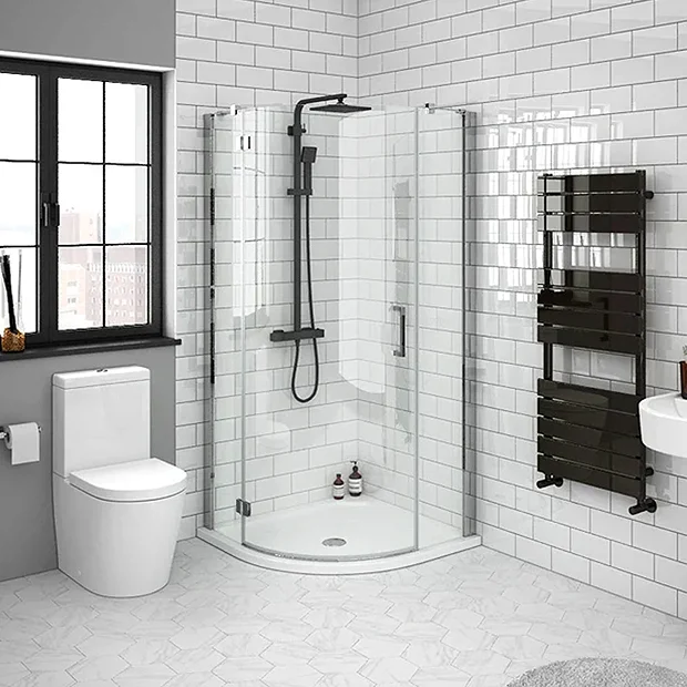 Apollo 900x900mm Frameless Single Door Quadrant Enclosure 4 Apollo 900x900mm Frameless Single Door Quadrant Enclosure - Image 2