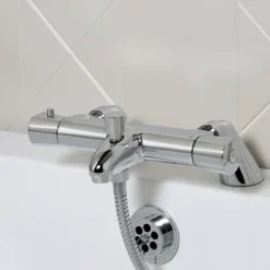 Bristan - Artisan TMV2 Thermostatic Bath Shower Mixer - Chrome 9 Bristan - Artisan TMV2 Thermostatic Bath Shower Mixer - Chrome -Home Bathroom ar2thbsmc.ai2