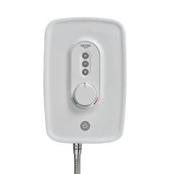 Triton Danzi 10.5kw Electric Shower - White -Home Bathroom ardanz08w d2