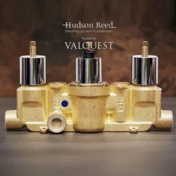 Hudson Reed Art Triple Thermostatic Shower Valve With Diverter -Home Bathroom art3212 detail1