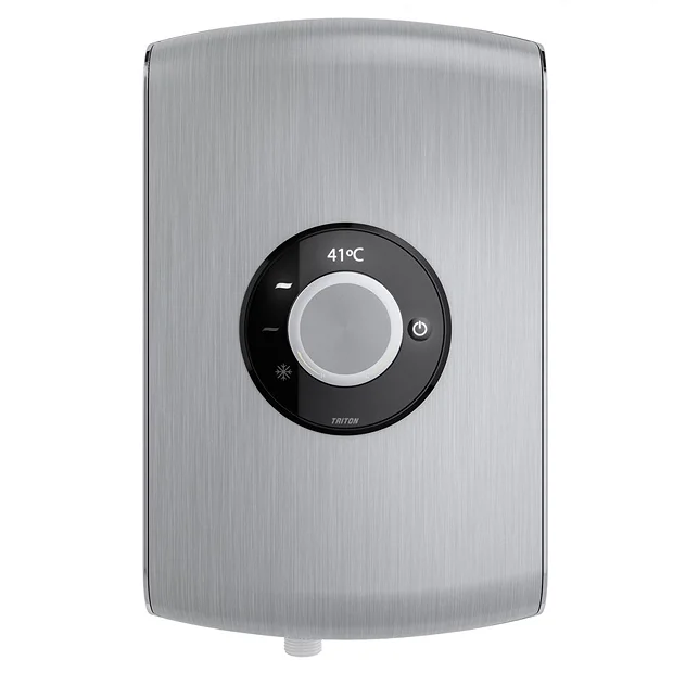 Triton Amore 8.5kW Electric Shower - Brushed Steel 6 Triton Amore 8.5kW Electric Shower - Brushed Steel - Image 4