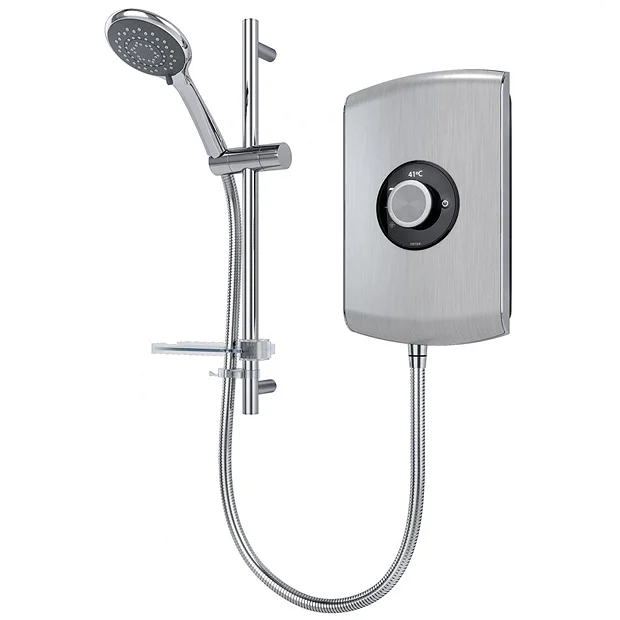 Triton Amore 9.5kW Electric Shower - Brushed Steel 4 Triton Amore 9.5kW Electric Shower - Brushed Steel - Image 2