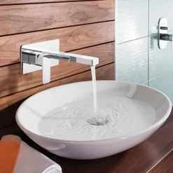 Crosswater - Atoll Wall Mounted 2 Hole Set Basin Mixer