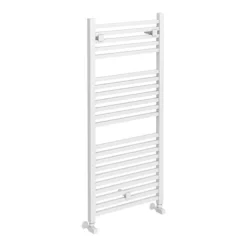 Arezzo Cube Matt White 1100 X 500 Heated Towel Rail