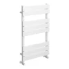 Arezzo Matt White 840 X 500mm Heated Towel Rail -Home Bathroom azmw849 d3
