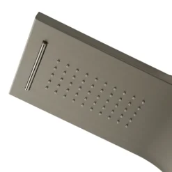 Arezzo Shower Tower Panel - Stainless Steel (Thermostatic) -Home Bathroom azstp5ss d2