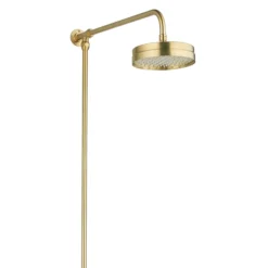 Arezzo Brushed Brass Dual Exposed Thermostatic Shower Valve With Rigid Riser Kit 9 Arezzo Brushed Brass Dual Exposed Thermostatic Shower Valve With Rigid Riser Kit -Home Bathroom azsv4bberk1 d2