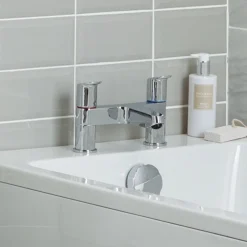 Ideal Standard Ceraflex 2 Tap Hole Bath Filler -Home Bathroom b1824aa d3