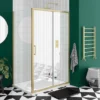 Toreno Brushed Brass 900 X 1850 Side Panel -Home Bathroom bb7sp d1 2