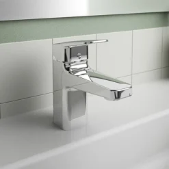 Ideal Standard Ceraplan Single Lever Basin Mixer With Click Waste -Home Bathroom bd246aa.ai1