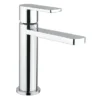 BagnoDesign Teatro Chrome Mono Basin Mixer -Home Bathroom bdmtea301scp l