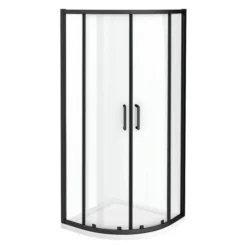 Toreno Matt Black 800 X 800mm Quadrant Shower Enclosure 9 Toreno Matt Black 800 X 800mm Quadrant Shower Enclosure -Home Bathroom blk8q2d d2